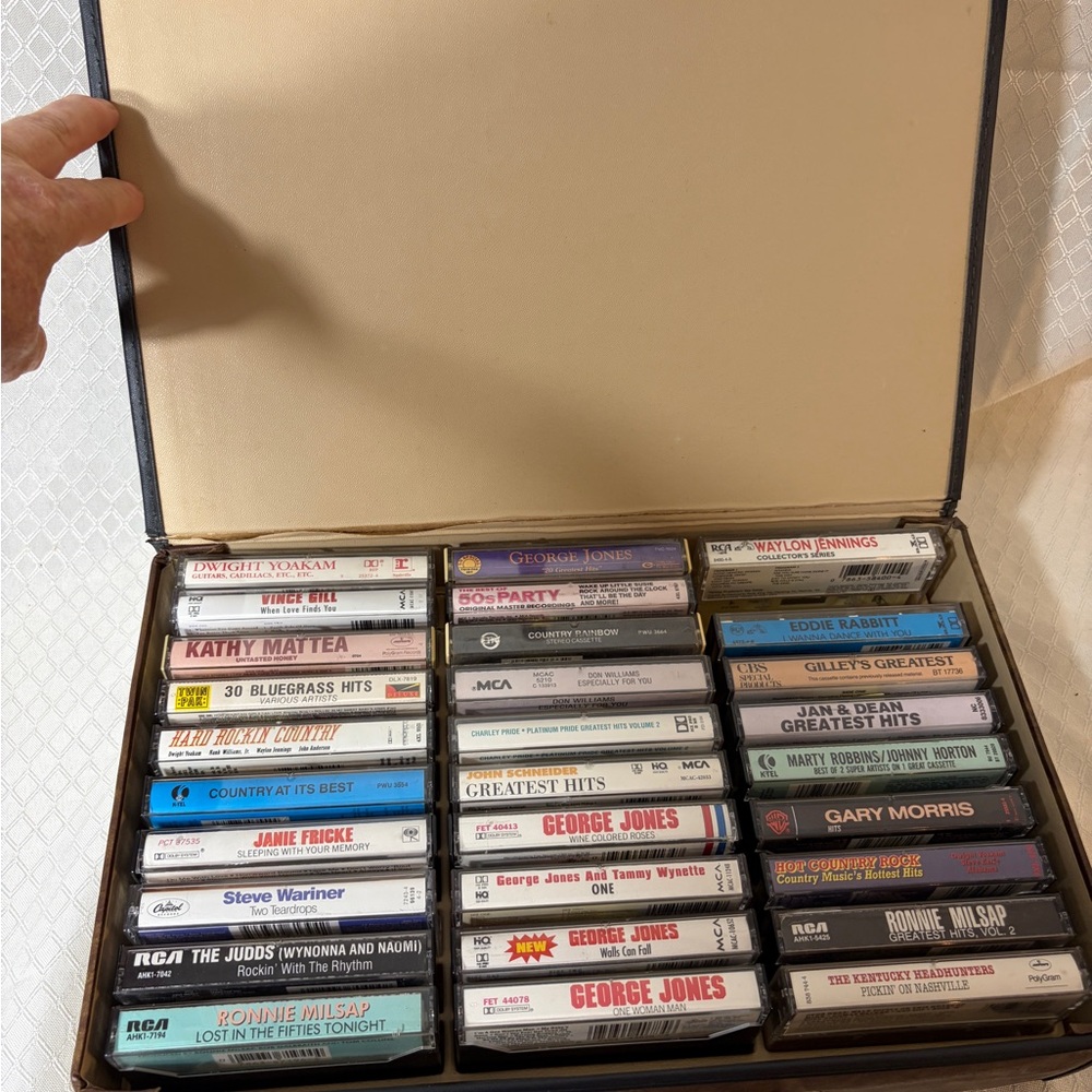 Vintage Cassette Tape Collection